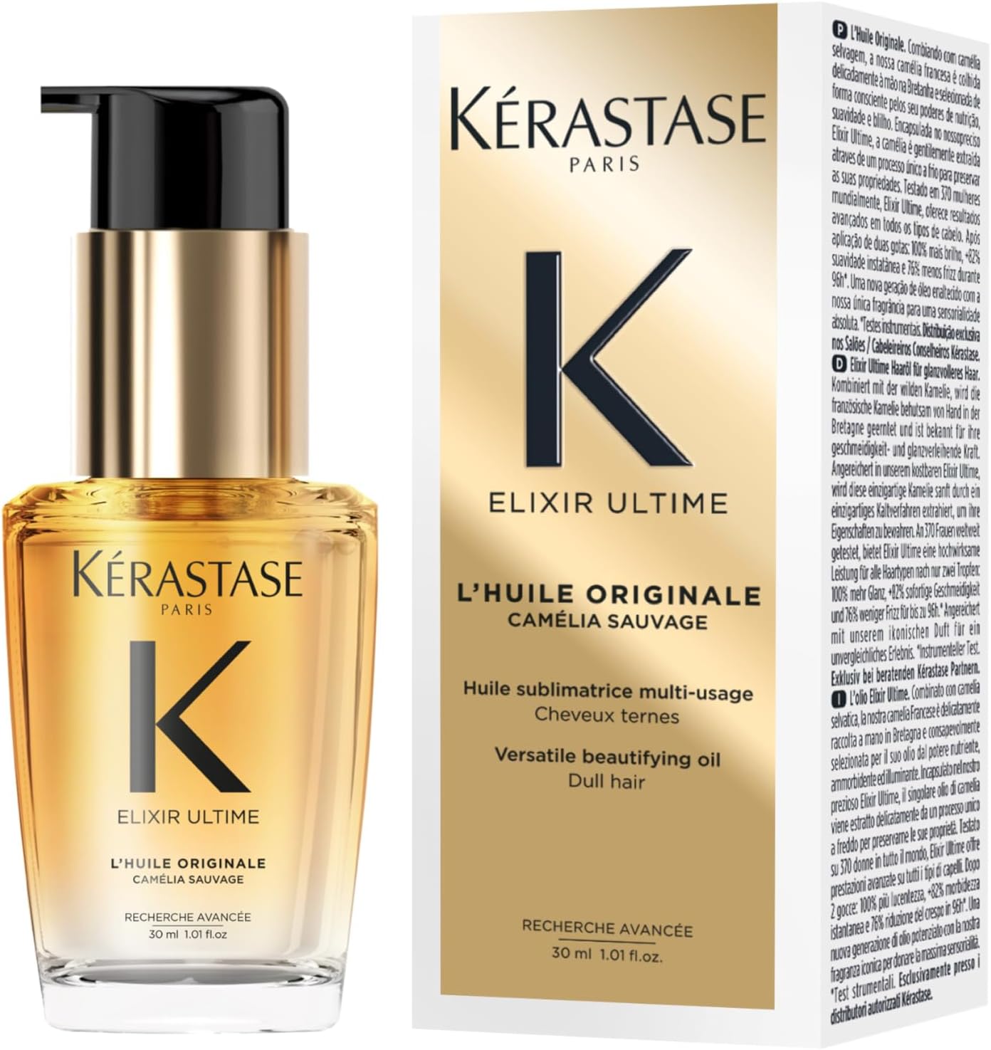 Kérastase Elixir Ultime Olej pre všetky typy vlasov, 30 ml