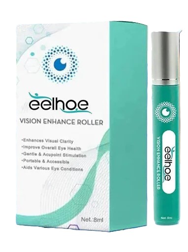 Eelhoe Roller EELHOE™ Vision Enhance Roller Masážny valček na zlepšenie videnia 8ml