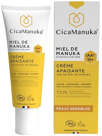 CICAMANUKA Manuka IAA15+ Upokojujúci krém s medom - 40 ml