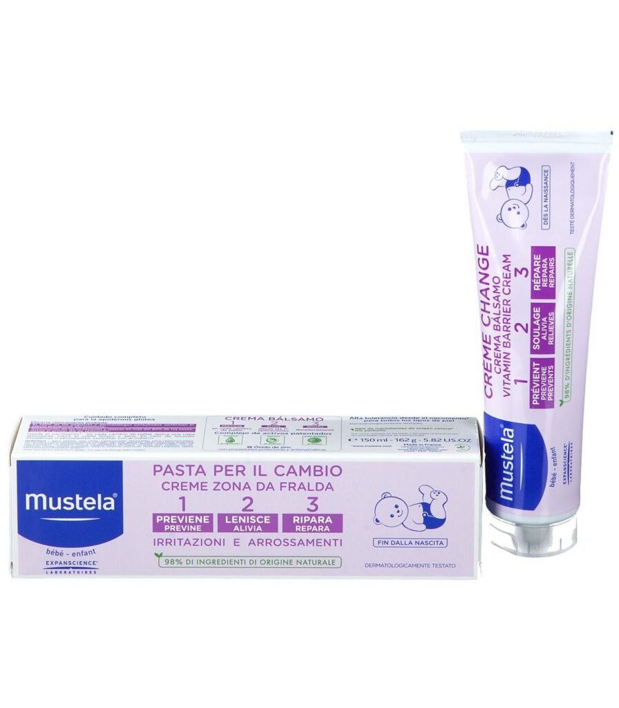 Mustela Krém proti zapareninám pri prebaľovaní, 50 ml