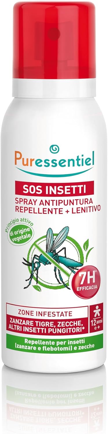 Puressentiel - SOS Repelentný a upokojujúci sprej proti uhryznutiu a bodnutiu 75 ml kúpite na Nakupujzdravo.sk