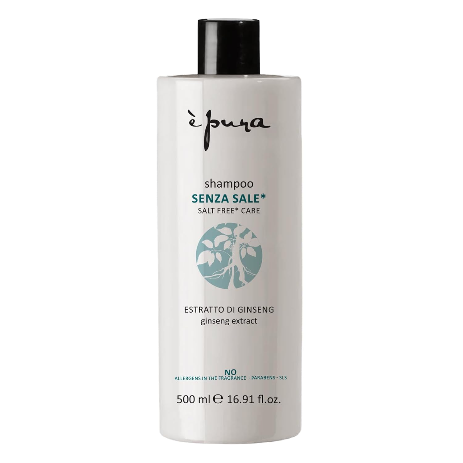 Epura È Pura - Salt Free Care- šampón na vlasy 500 ml