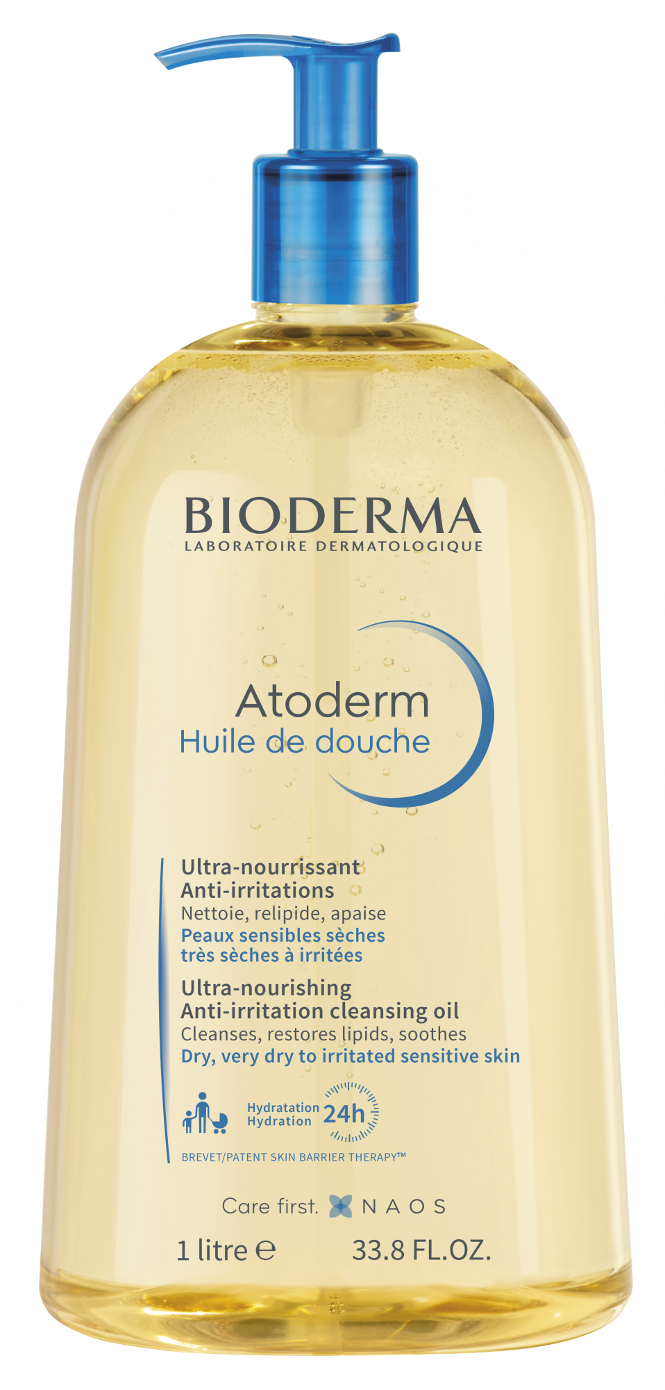 Bioderma Atoderm Huile de Douche - sprchový olej 1liter (poškodený aplikátor)