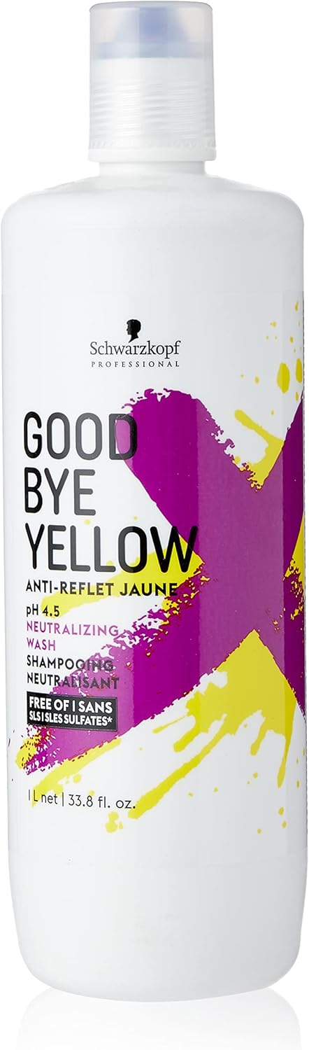 Schwarzkopf Professional Goodbye Yellow Neutralizačný šampón, 1000 ml