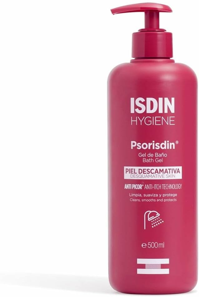 Isdin Psorisdin Hygienický kúpeľový gél 500 ml