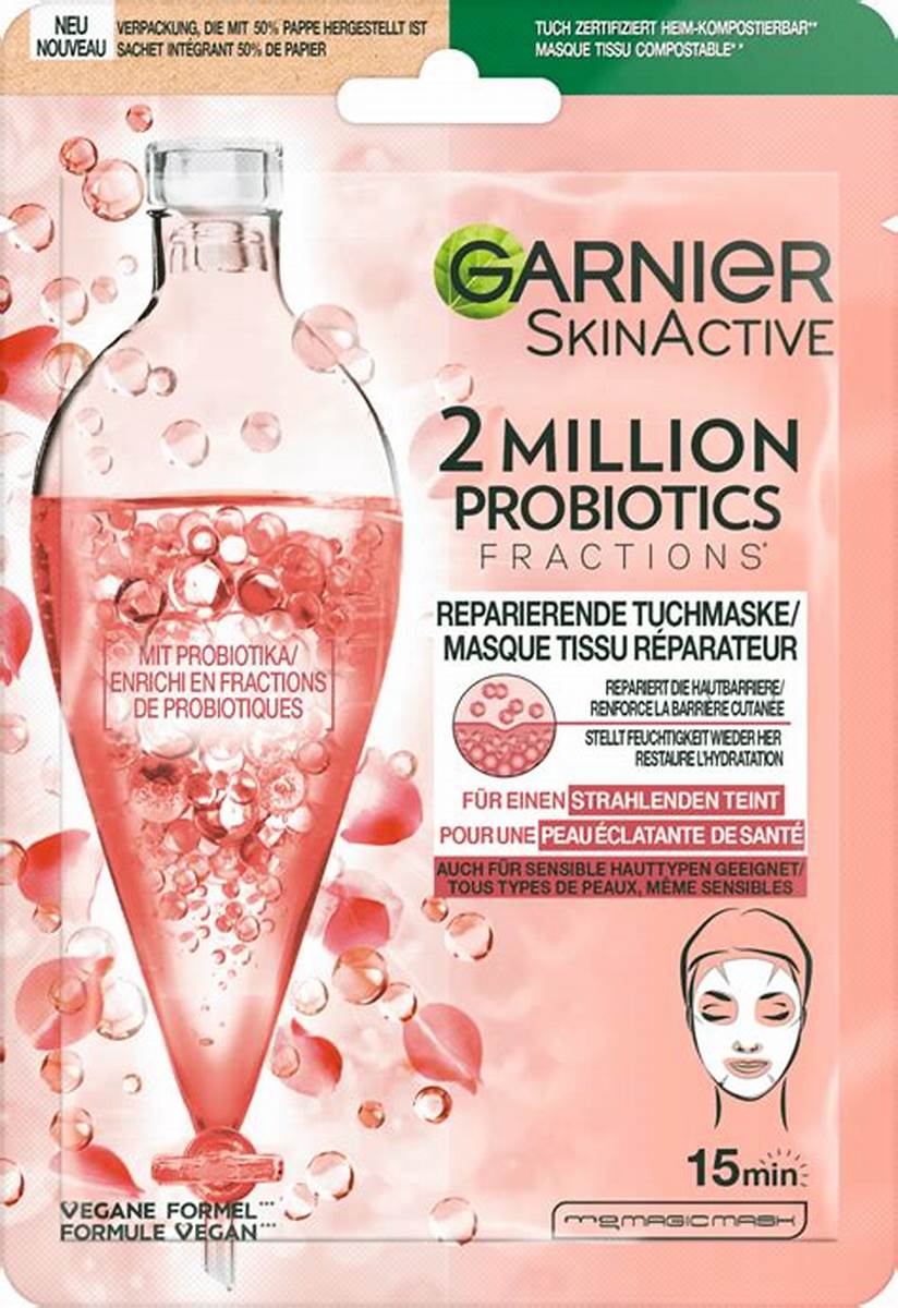GARNIER SKIN NATURALS Textilná pleťová maska 2 Million Probiotics, 1 ks