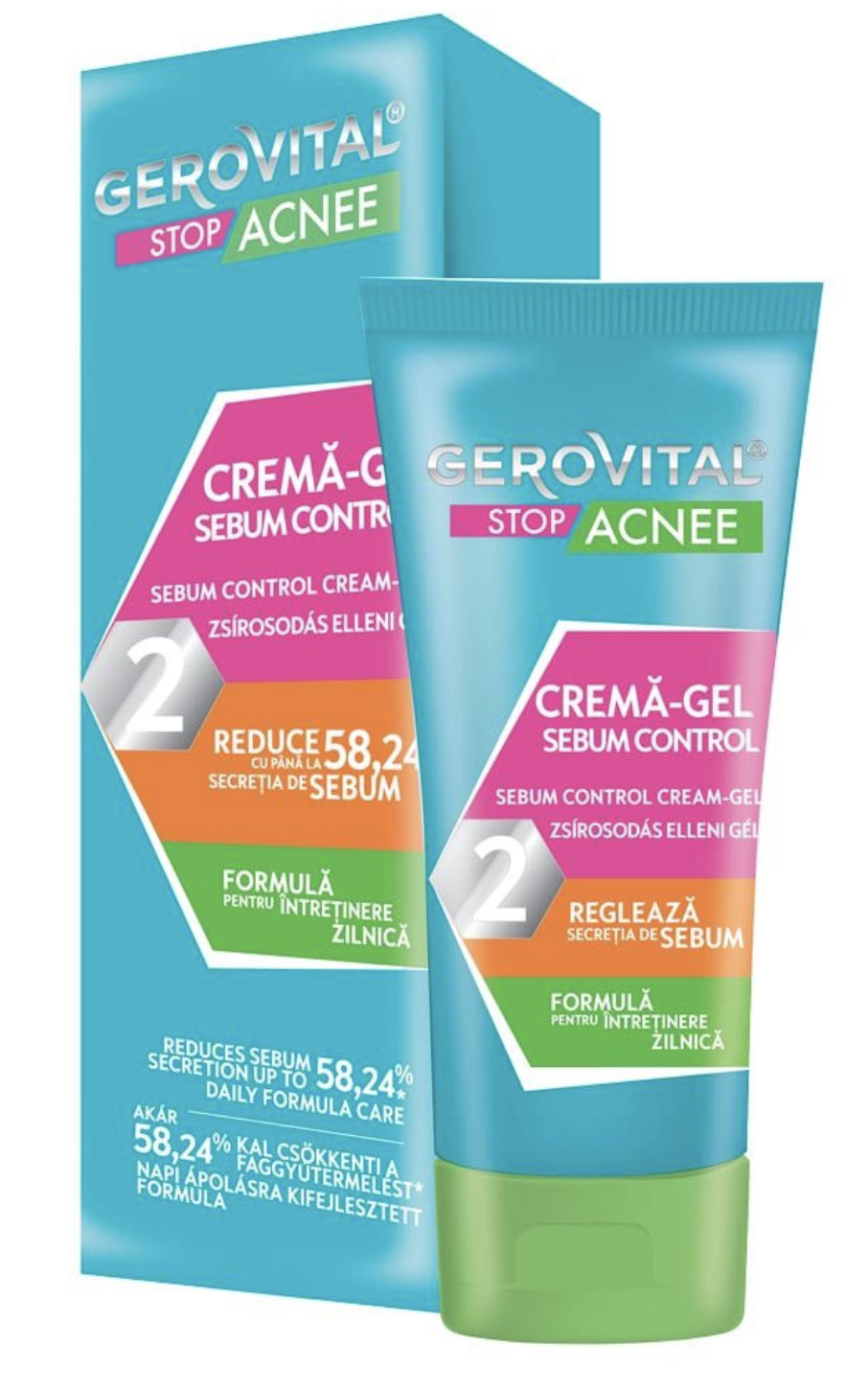 Gerovital Stop akné Ultra Active krém 50 ml