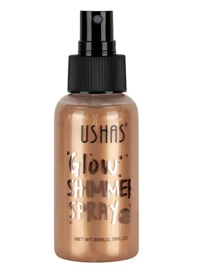 Ushas Rozjasňovač těla, Ushas, Glow Shimmer Spray, 03, 76ml