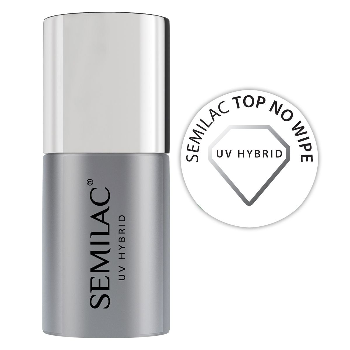 Semilac Top No Wipe UV hybrid 7ml