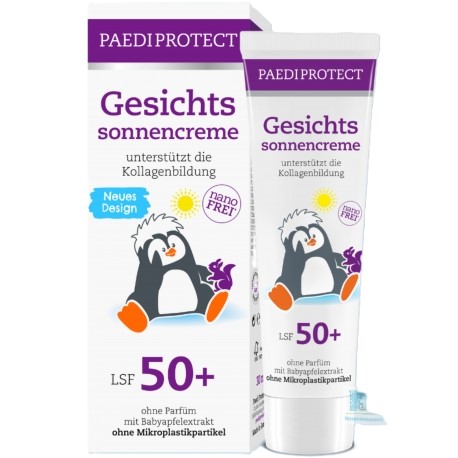 PAEDIPROTECT Opaľovací krém na tvár SPF 50+ (VEĽMI VYSOKÝ) 30ml