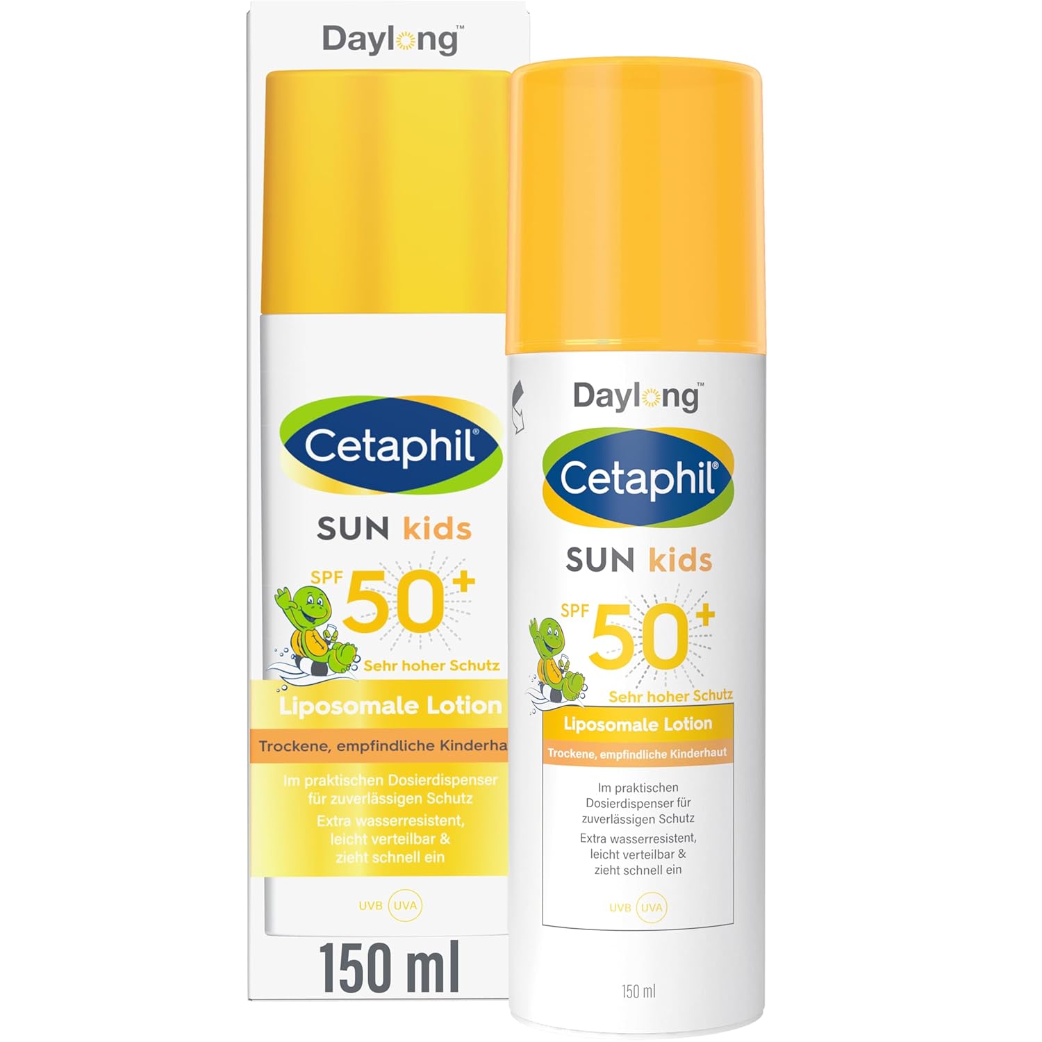 Cetaphil Sun Kids lipozomálne opaľovacie mlieko SPF 50+, 150 ml