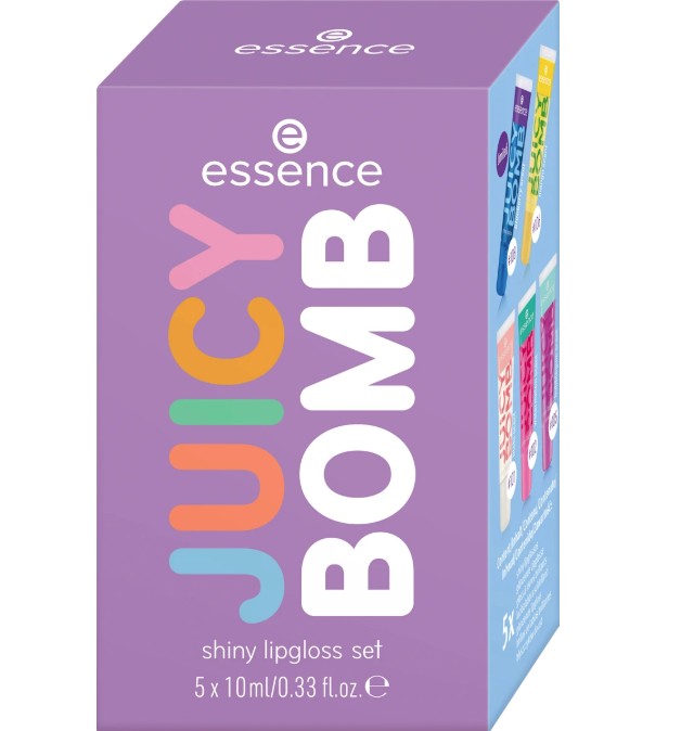 Essence Sada leskov na pery Juicy Bomb 5 kusov x 10 ml 02 Sweet & Glossy
