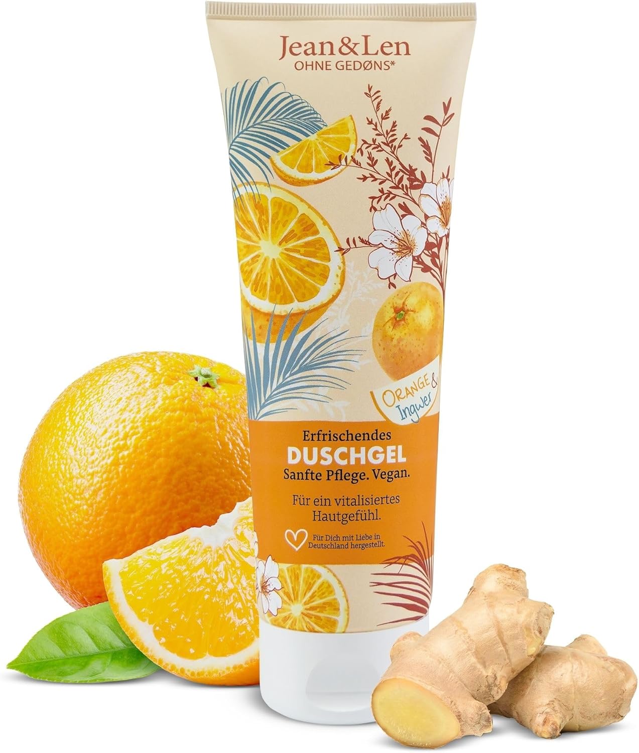 Sprchový gél Jean & Len s pomarančom a zázvorom 250 ml