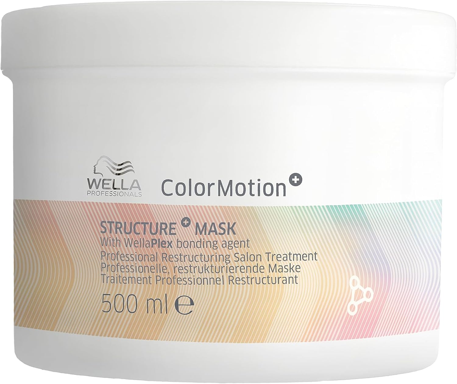 WELLA PROFESSIONALS Color Motion + Structure maska ​​s bondingovým agentom WellaPlex 500 ml