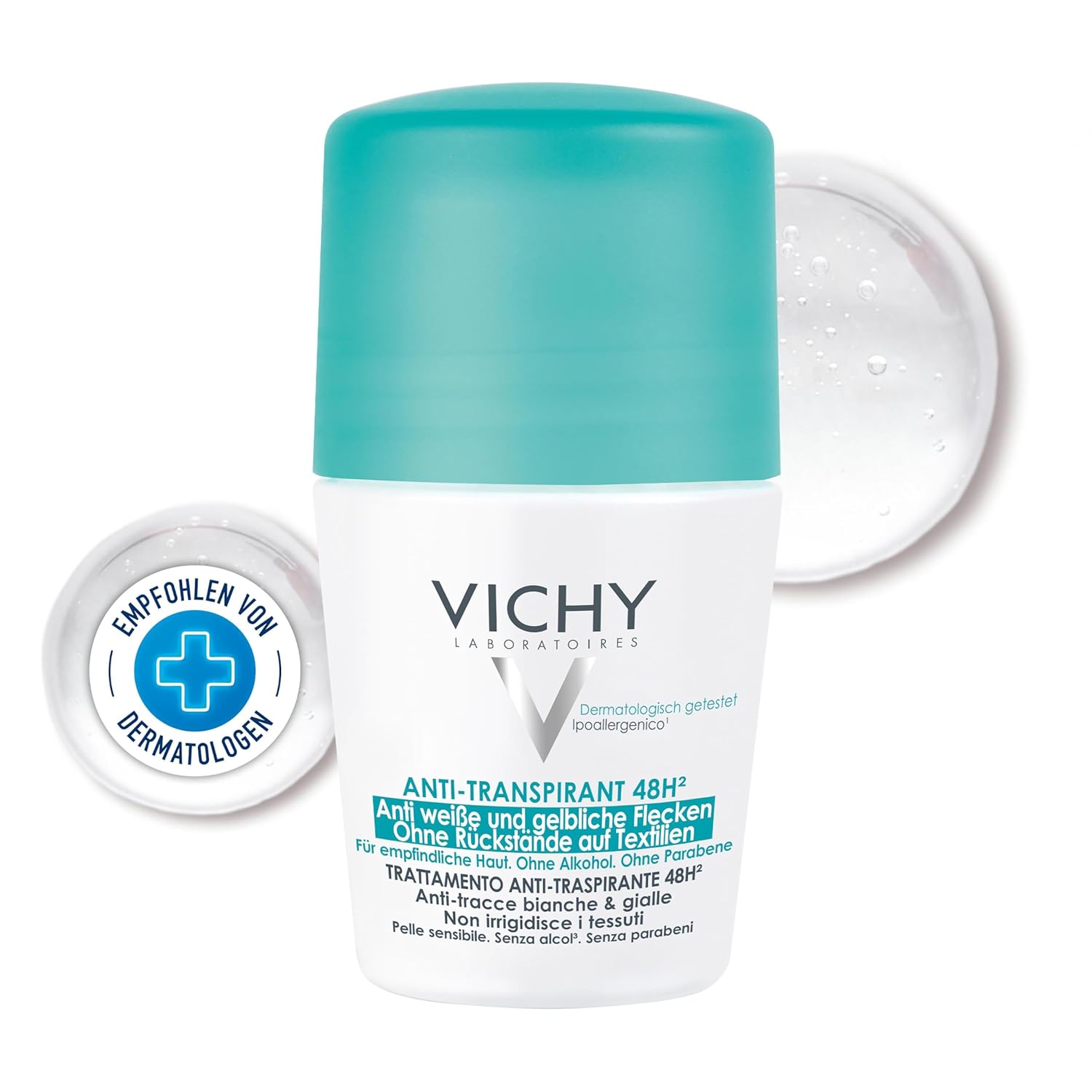 Vichy Deo antiperspirant roll-on 48h 50 ml