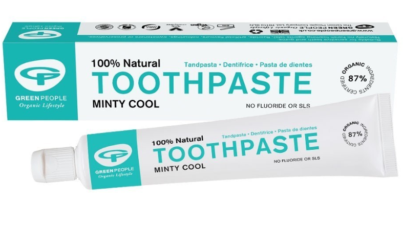 Green People Minty Cool - 100% prírodná zubná pasta, 50ml