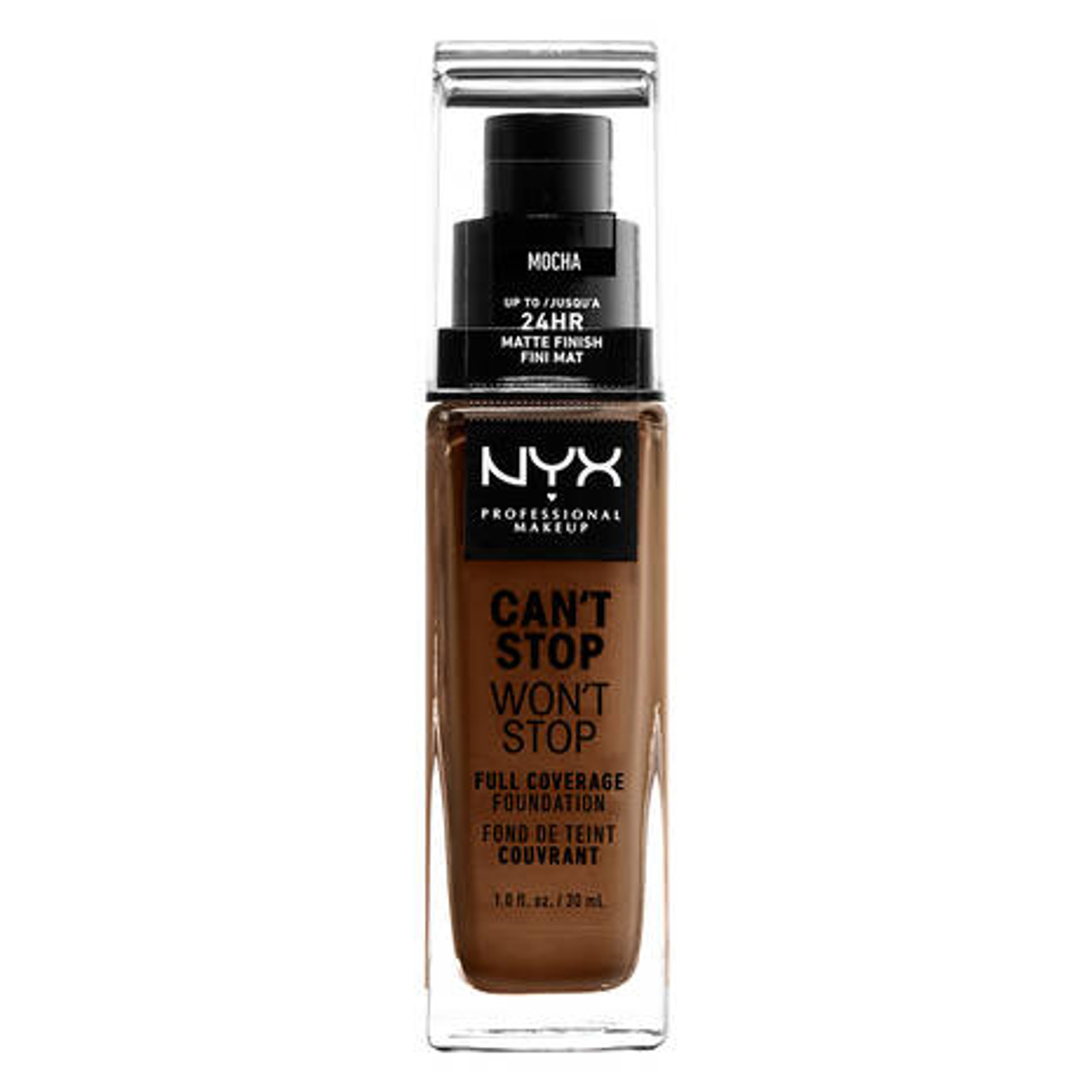 NYX make-up Can´t Stop MOCHA, 30ml