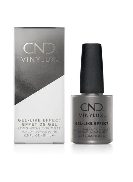 CND - Vinylux - Vrchný lak s gélovým efektom - 15 ml
