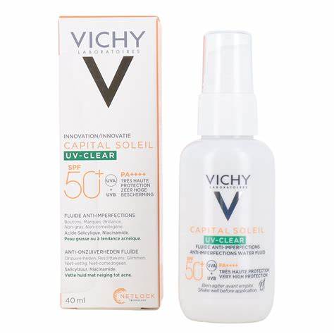 VICHY CAPITAL SOLEIL UV-CLEAR SPF50+, 40ml kúpite na Nakupujzdravo.sk