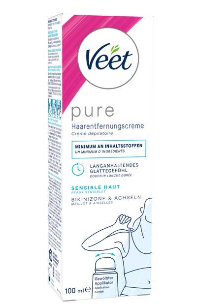 Veet Depilačný krém Bikiny a podpazuší, 100ml poškodená krabička!