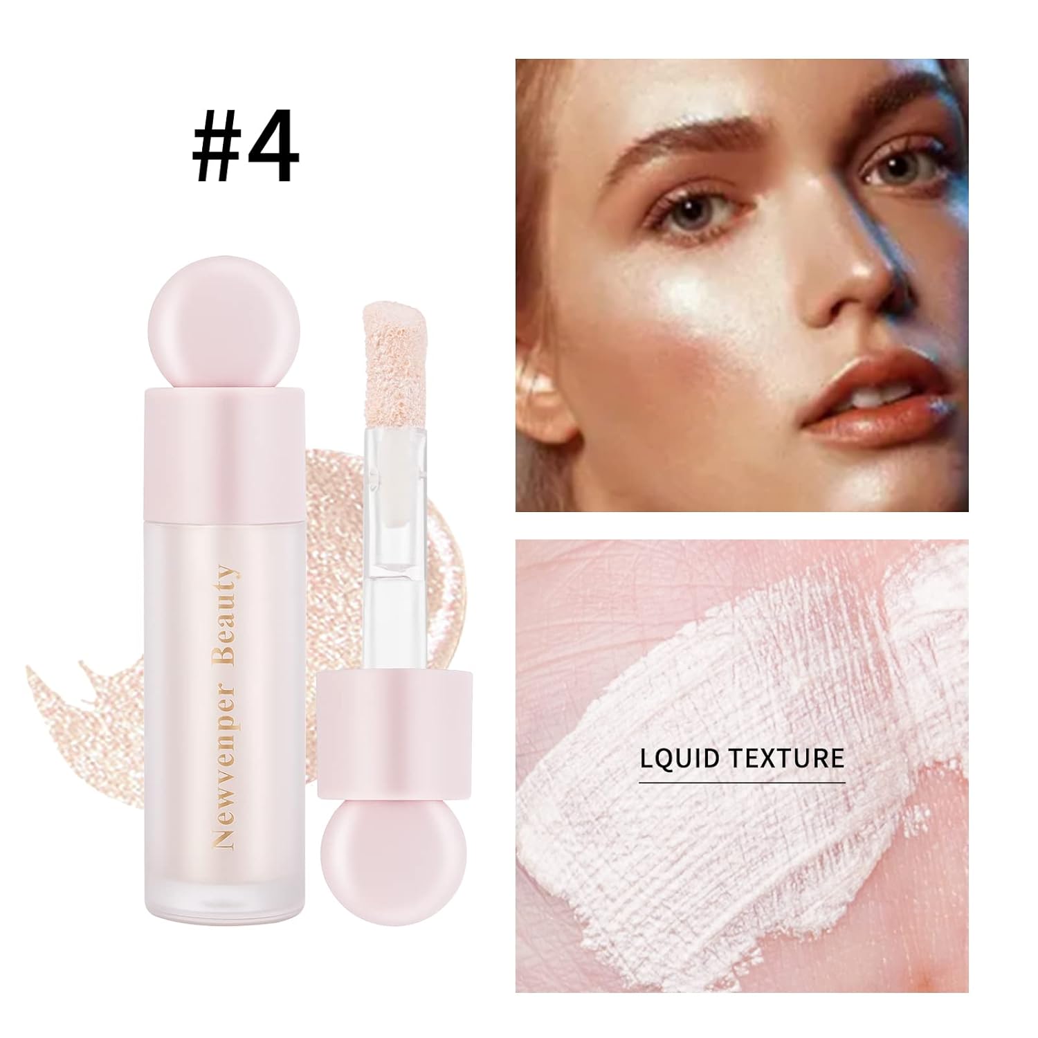 Newvenper dlhotrvajúca a pružná tekutá lícenka -04, 7,5ml