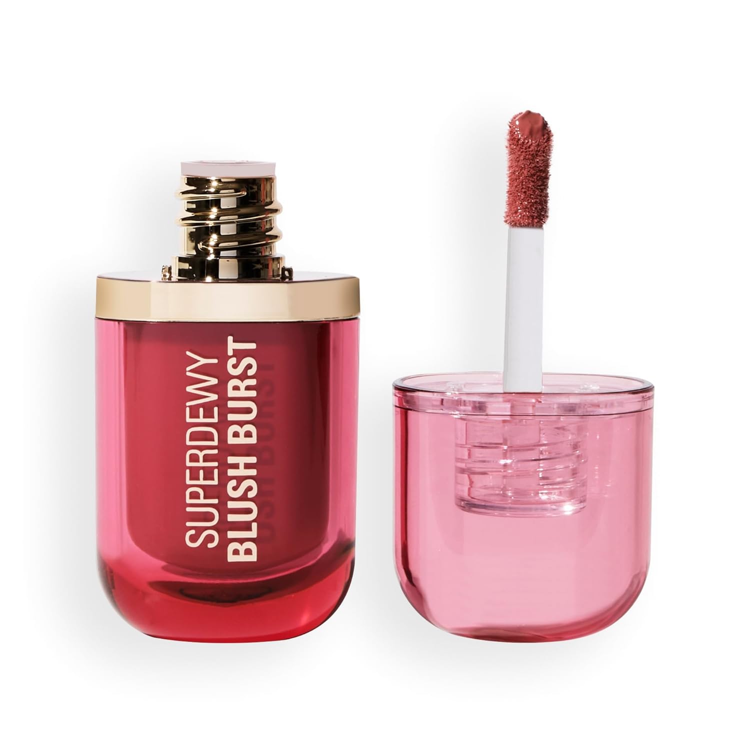 Revolution Revolution, Superdewy tekutá lícenka, Rose All Day Dusty Pink 10 ml