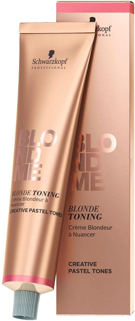 Schwarzkopf BlondMe Pastel Toning Steel blue, 60ml-poškodená krabica