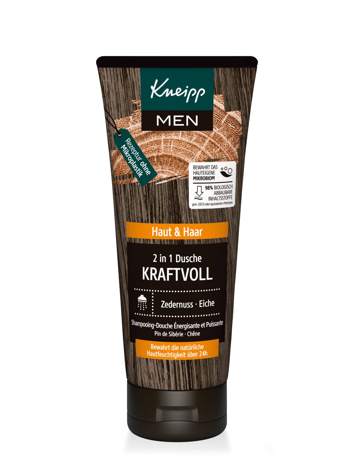Kneipp Men sprchový gél 2v1 „Kraftvoll“ 200 ml