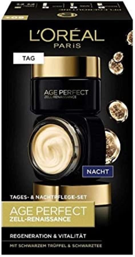 L'Oréal Age Perfect Denný + nočný krém proti vráskam 2x50 ml