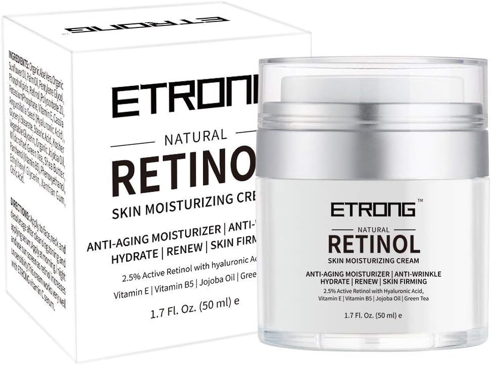 Hydratačný krém s retinolom, ETRONG Nočný/denný krém 50 ml