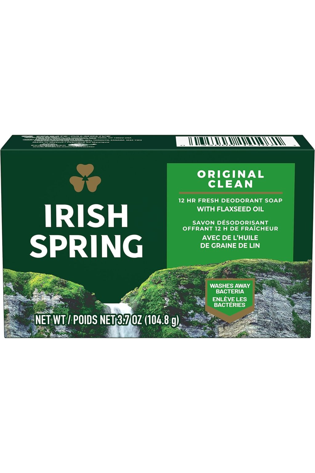 Colgate-Palmolive Colgate palmolive Irish Spring original deodorant mydlo 104,8 g-poškodená krabica