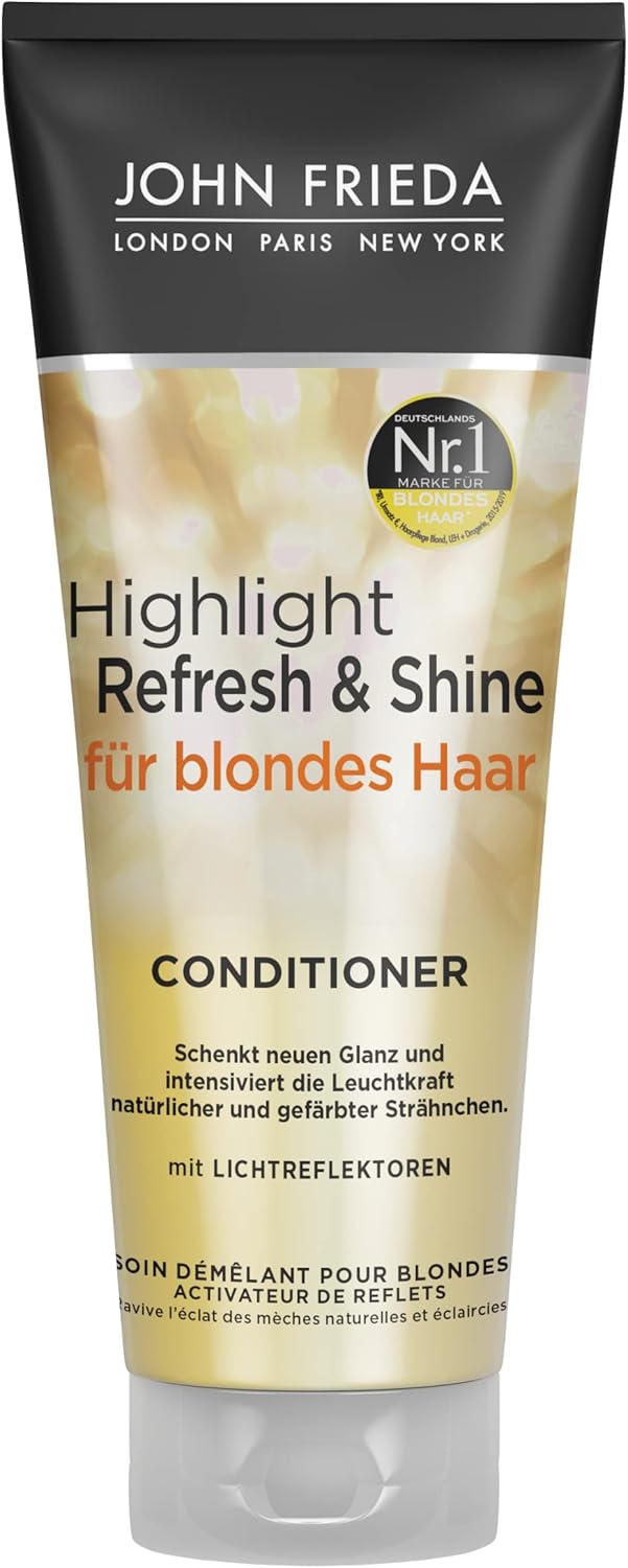 John Frieda - Kondicionér Highlight Refresh & Shine, lesk a zosvetlenie blond 250ml
