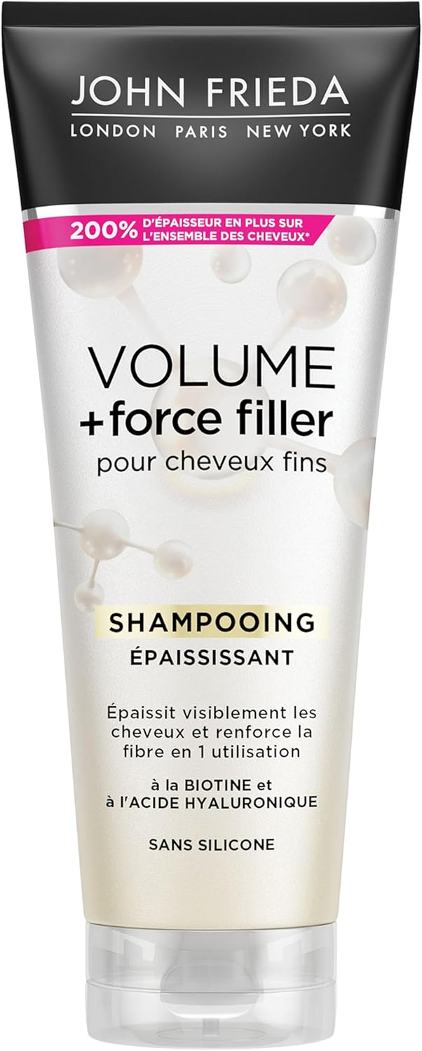 John Frieda Volume + Strength Filler zahusťujúci a rozčesávaci šampón 250 ml