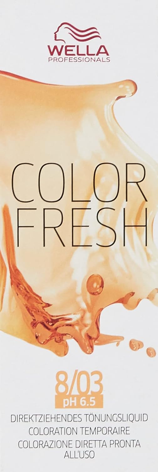 Wella Color Fresh č. 8/03 Svetlo zlatá 75ml