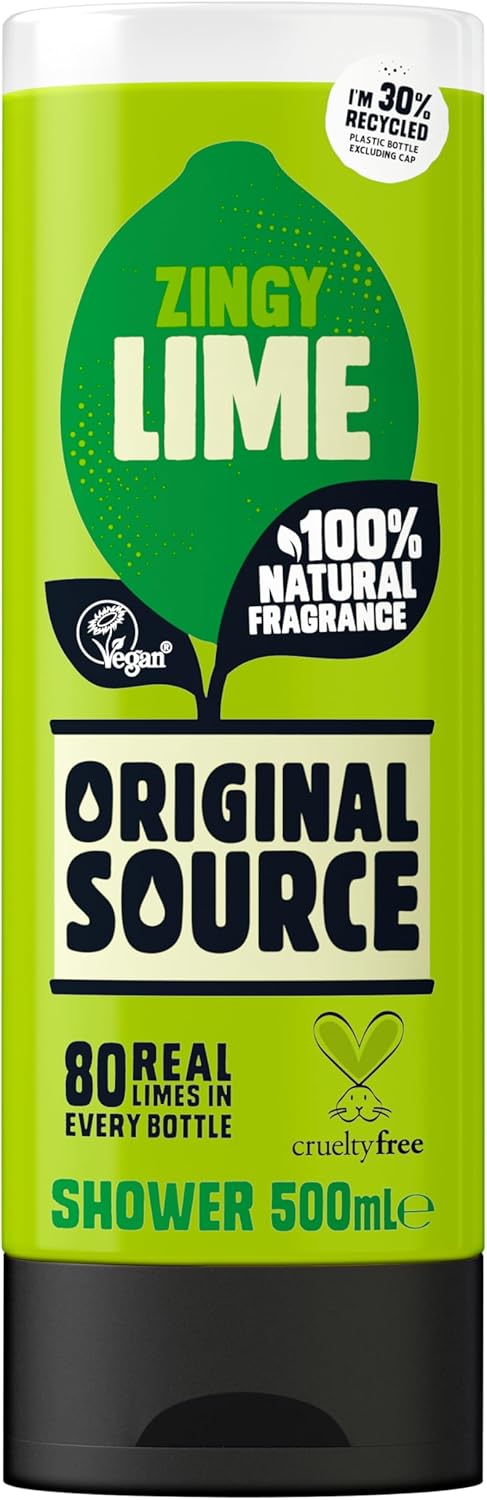 Original Source Vegánsky sprchový gél Lime, 500 ml