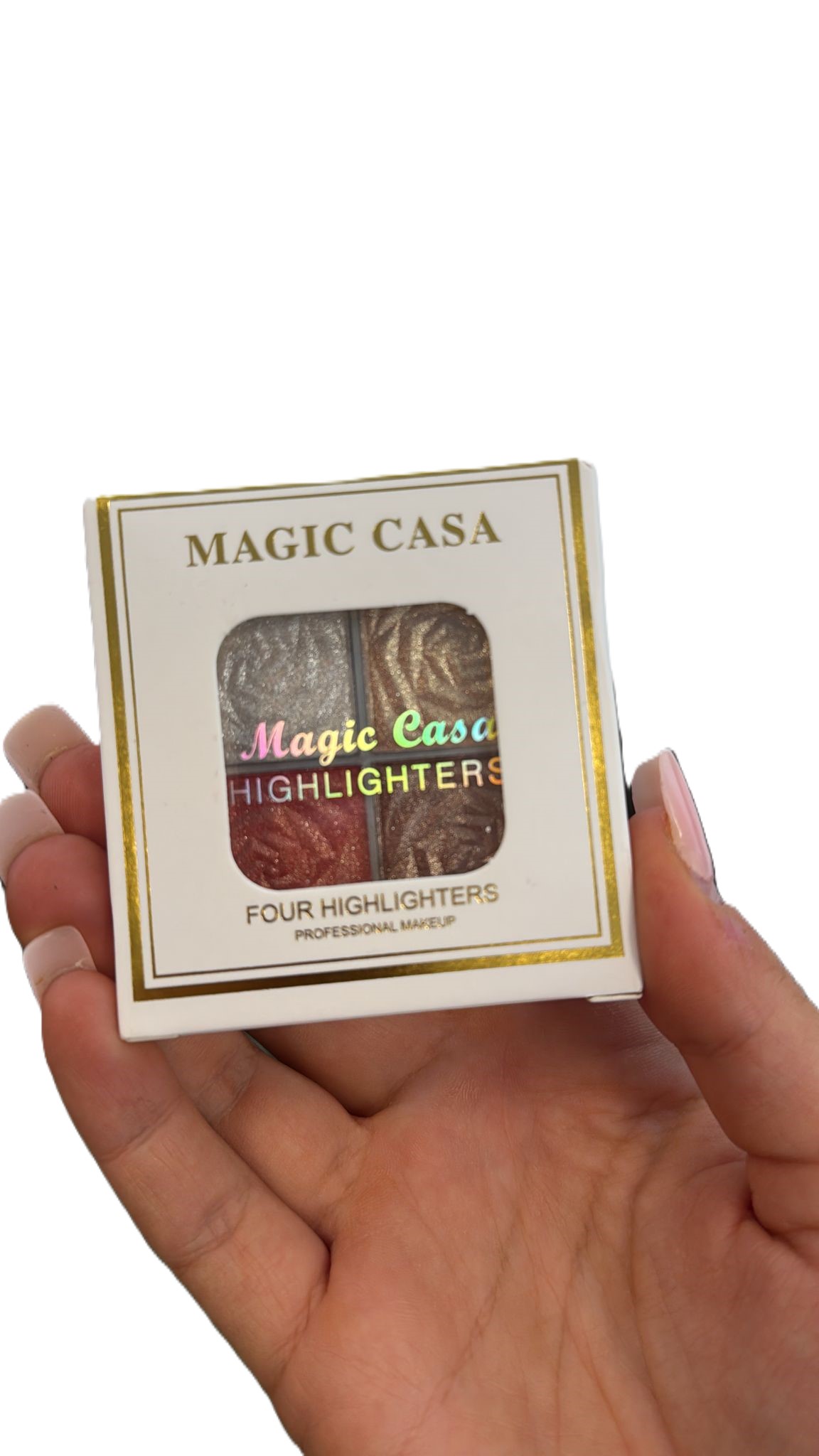 Paleta zvýrazňovačov Magic Casa so 4 farbami, 6g