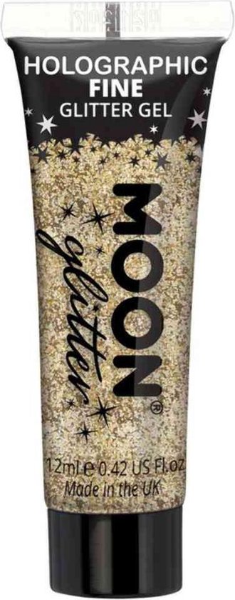 Moon glitter Zlaté trblietky make-up 12ml