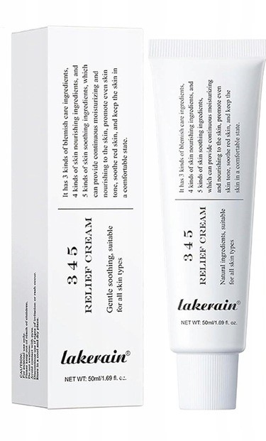 Lakerain 345  Upokojujúci krém pre suchú a citlivú pokožku 50ml