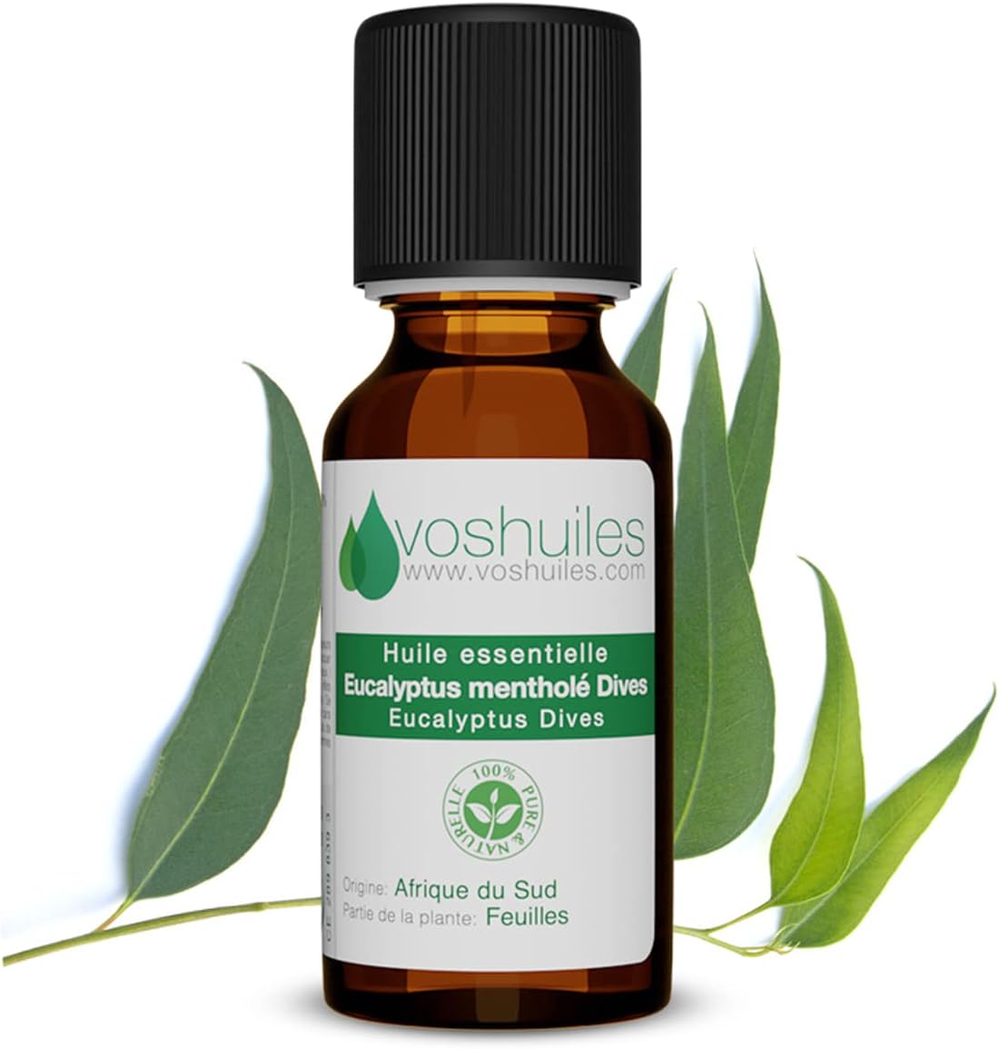 Voshuiles - Esenciálny olej z eukalyptu a mentolu - 20 ml