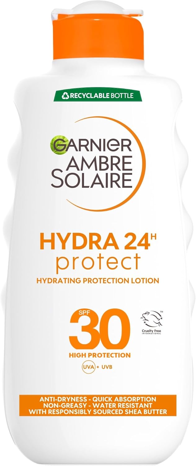 Garnier Garnier,Ambre Solaire Hydra 24H SPF30 Lotion, 175 ml