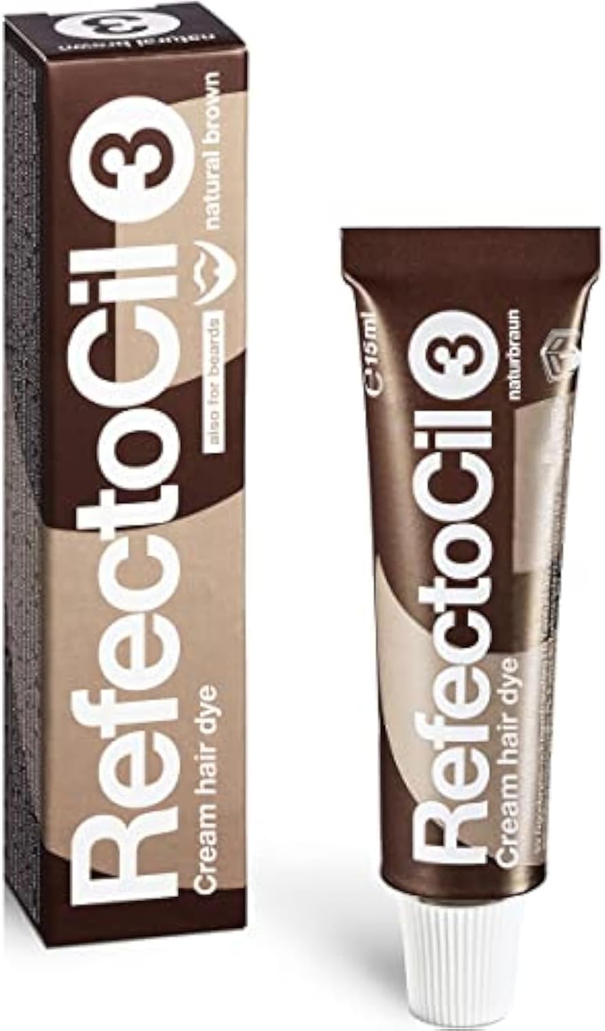 RefectoCil farba na mihalnice a obočie - prírodná hnedá (3) 15 ml