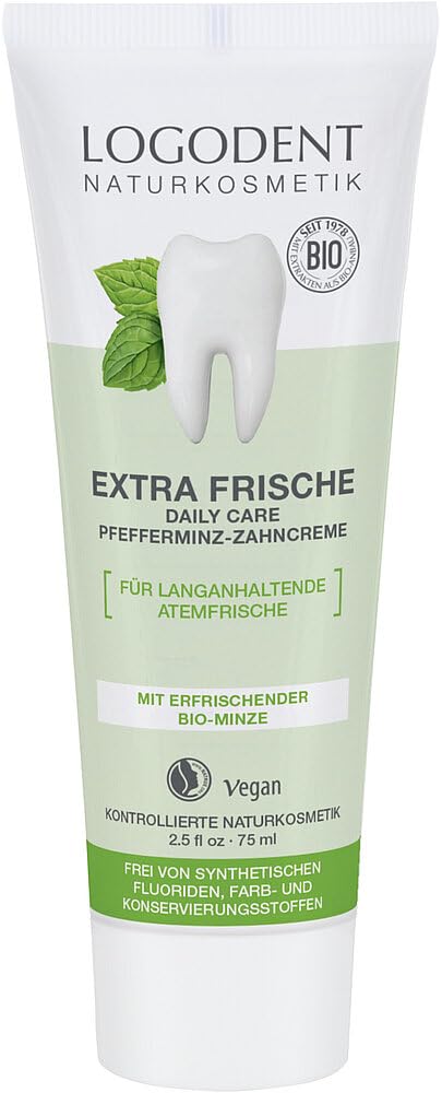 Logona Logodent Zubná pasta s mätou piepornou 75 ml