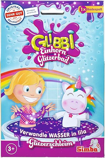 Simba - Glibbi Unicorn trblietavý kúpeľ, pre deti 3+ 150g