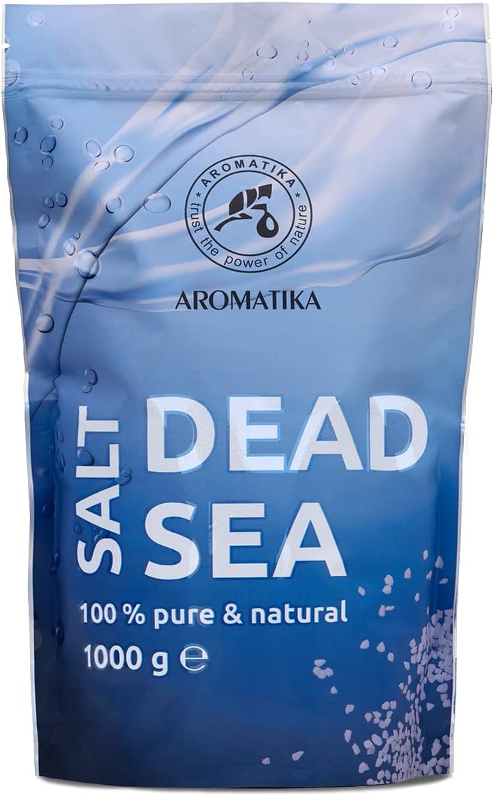 Aromatika Kúpeľová soľ so soľou z Mŕtveho mora 1 kg (zips)