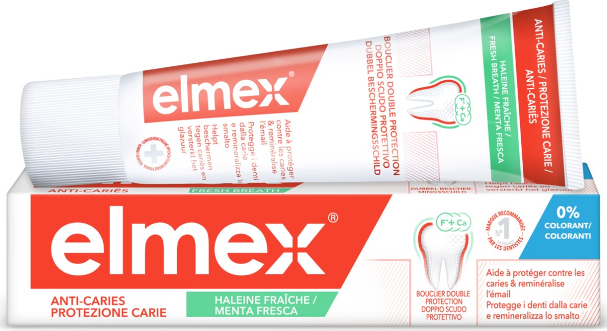 Zubná pasta Elmex Anti-Caries Menta 75 ml