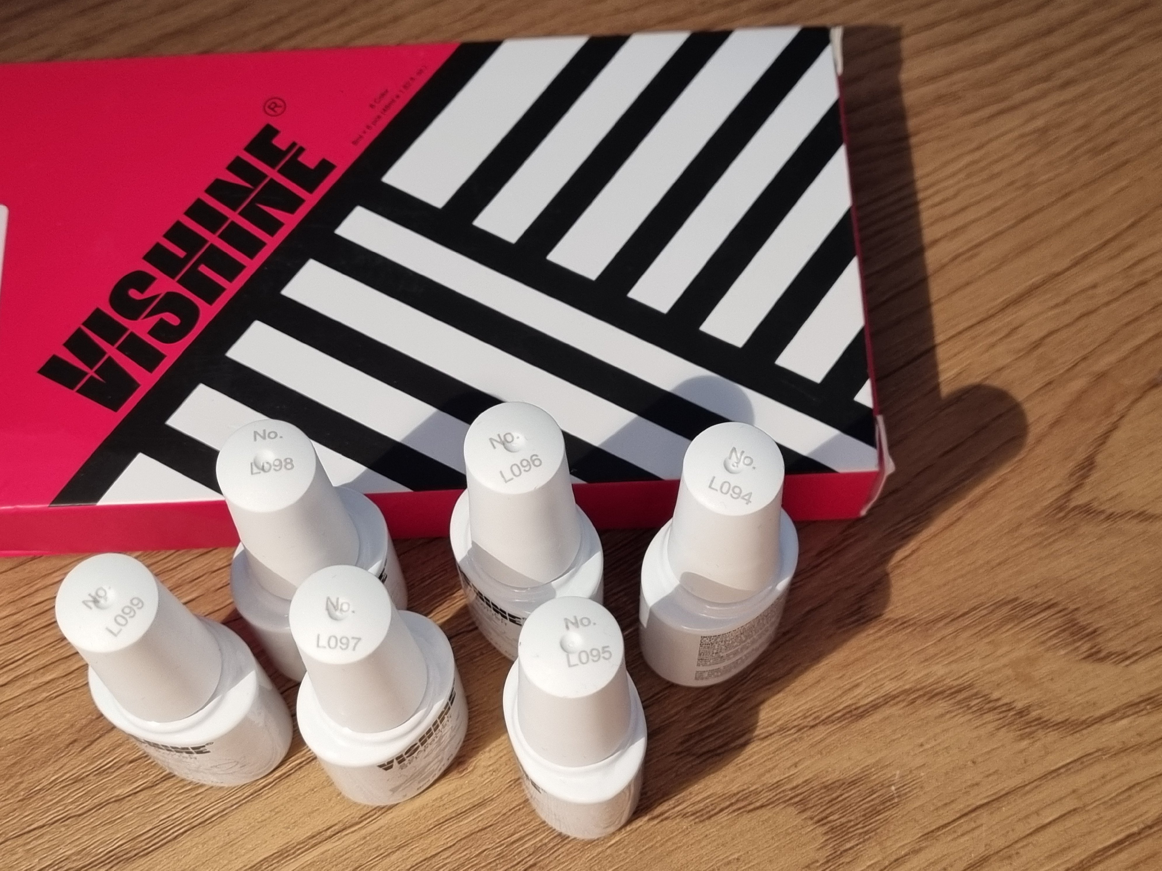 Vishine - 6 Gel Polish Set , 6 x 8 ml