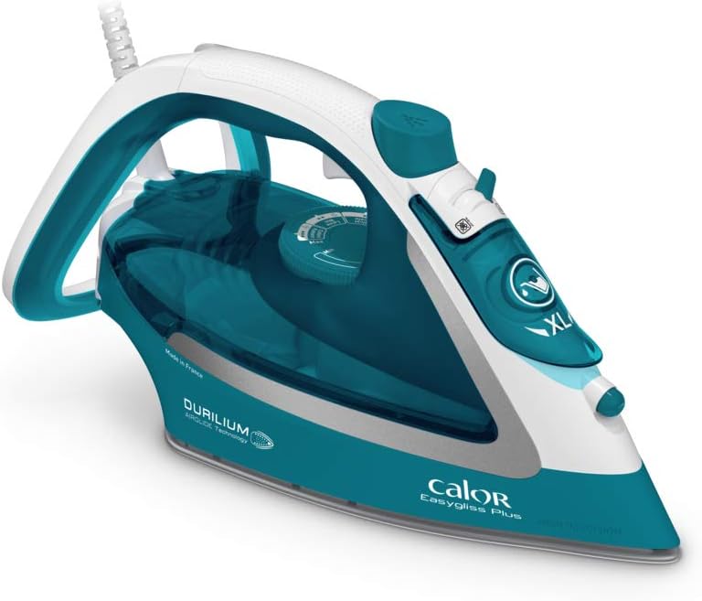 Calor Easygliss Plus, Naparovacia žehlička, 2500 W, Nepretržitá para 40 g/min FV5719C0