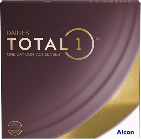 Alcon Mäkké kontaktné šošovky Dailies Total 90 kusov BC 8,5 mm DIA 14,1 mm -4,00 dioptrie -poškodená krabička
