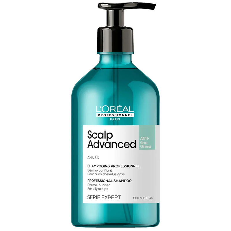 L'Oréal PROFESSIONNEL SCALP ADVANCED ANTI-OILINESS SHAMPOO 500ml