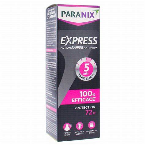 PARANIX Express, Ošetrenie proti všiam 100ml (bez hrebeňa)